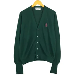 古着 90年代 IZOD アクリルニットカーディガン USA製 メンズM相当 ヴィンテージ/eaa605314