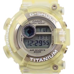 電池交換済】G-SHOCK フロッグマン WCCS 純正染色マットピンク 完動 