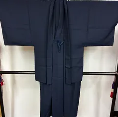 メンズ　アンサンブル　単衣着物