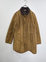 S00427　Barbour｜バブアー｜Oil Jacket｜オイルジャケット｜Waxed Cotton｜ワックスドコットン｜Camel｜キャメル｜中綿｜90S｜Y2K｜古着｜ヴィンテージ｜USA古着｜アメカジ｜今期トレンド｜フォロー割