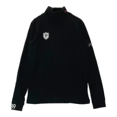 サイズ：1 PEARLY GATES パーリーゲイツ  ハイネック 長袖Tシャツ  ネイビー系 [240101570806] ゴルフウェア レディース ストスト