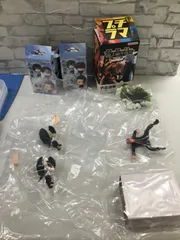 【U2-91】◇ 虎杖悠仁(黒閃) 「プチラマシリーズ 呪術廻戦 卓上領域展開 弐號」、ふぃぎゅっと　天内理子フィギュア(入浴剤無し)2点の計3点セット