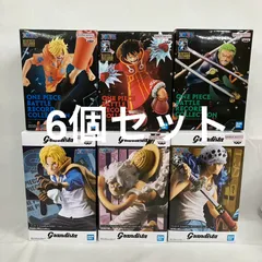 未開封 ワンピース ONE PIECE Grandista BATTLE RECORD COLLECTION フィギュア  6個セット SF1400 c099