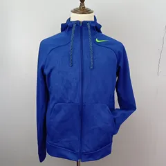 NIKE　Мサイズ　フルジップフーディ　パーカー　THERMA-FIT　裏起毛　ナイキ