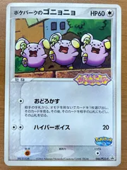 状態B ポケパークのゴニョニョ プロモ 046/PDG-P ポケモンカードゲーム ポケカ ポケモン