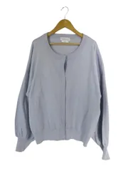 チャオパニック ティピー CIAOPANIC TYPY ニット カーディガン 長袖 無地 スナップボタン サイズONE パープル QQQ