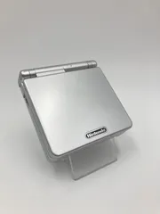 任天堂 Nintendo ゲームボーイアドバンスSP 本体 プラチナシルバー 動作品 0116-403