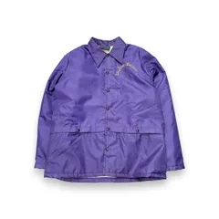 80s 90s コーチジャケット ボア チェーンステッチ ワークウェア ワークジャケット ナイロンジャケット  USA製 オーバーサイズ アメカジ スケーター ストリートファッション B-boy skate 2000s 古着 vintage sk8