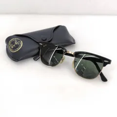05w18375 レイバン Ray-Ban  クラブマスター  ブラック  メンズ  サングラス  W0365  【中古品】