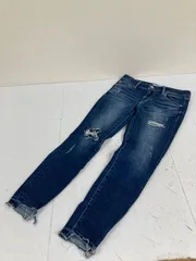 送料無料★AZUL by moussy アズールバイマウジー★ダメージデニムパンツ　スキニーデニムパンツ★Mサイズ　#80116sii