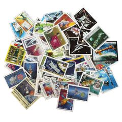 宇宙・ロケット・人工衛星切手 250種 外国切手 コレクション