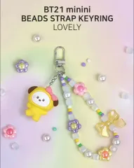 BT21 ミニミニ ビーズ キーホルダー (CHIMMY)