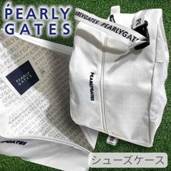 PEARLY GATES プーさん シューズバッグ　ホワイト 定価9900円 新品【 パーリーゲイツ 】シューズバック シューズケース