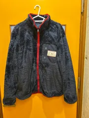 【G5-25】◇ TOMMY  HILFGER サイズL/G フリースジャケット　紺色　レディース