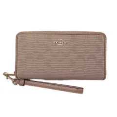 【新品 未使用】コーチ 財布 COACH アウトレット シグネチャー  キャンバス　ロング ウォレット グネチャー 柄 長財布 CAO81 IMLG6