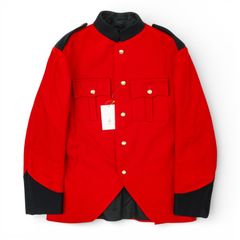 AMBUSH ナポレオンミリタリージャケット ブラック レッド サイズ1 AMBUSH ナポレオンミリタリージャケット ブラック レッド サイズ1