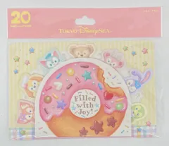 東京ディズニーシー ふせん メモ付 Duffy and Friends ドーナツ/Filled with Joy
