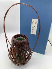 たち吉　風流　はな篭　花瓶のサムネイル