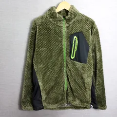 FieldCore フィールドコア ワークマン ダイヤ フリース 裏アルミ ジャケット アウトドア 作業服 グリーン系 LL A248