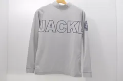 中古 レディース ジャックバニー Jack Bunny!! 長袖シャツ 0(S) グレー モックネックカットソー ニット素材