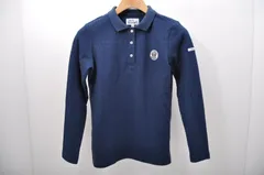 中古 レディース ジャックバニー Jack Bunny!! 長袖ポロシャツ 0(S) 紺 ネイビー