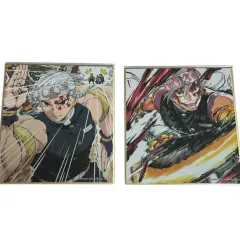 鬼滅の刃 日本放送 特別 宇髄 天元 ビジュアル色紙 グッズ セット 遊郭編