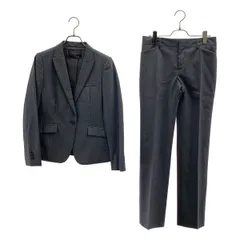 UNITED ARROWS / ユナイテッドアローズ | セットアップ / ストライプ テーラードジャケット スラックス パンツ | 38 | グレー | レディース