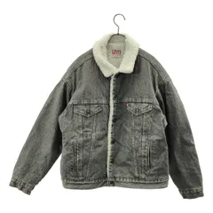 Levi's / リーバイス | 1990s | デニム ボアジャケット | XL | ブラック | メンズ