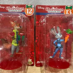 ズートピア クージー ニック ジュディ クリスマス オーナメント フィギュア セット グッズ