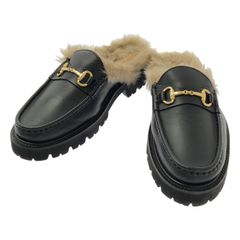 CAMINANDO カミナンド レザー シアリング ラインド ビット ミュール