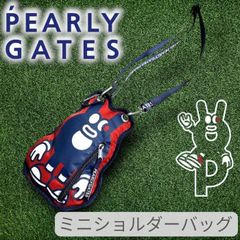 PEARLY GATES パーリーゲイツ ゴルフ ソフトボア ロゴ刺繍 フリンジ