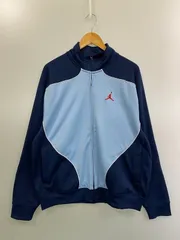 【中古品】 SUPREME シュプリーム × NIKE ナイキ JORDAN TRICOT TRACK JACKET BLUE  HF0830‐436 24AW ジョーダン トリコ トラック ジャケット メンズ 【149-260116-em-20-min】