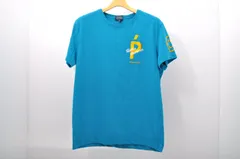 中古 レディース パーリーゲイツ PEARLY GATES 半袖Ｔシャツ 2(L) 青 ブルー クルーネック シンプル