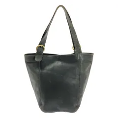 COACH / コーチ | OLD / オールド レザー トートバッグ | チャコール系 | レディース