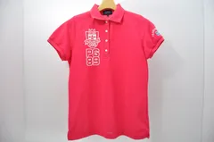 中古 レディース パーリーゲイツ PEARLY GATES 半袖ポロシャツ 1(M) ピンク