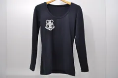 中古 レディース パーリーゲイツ PEARLY GATES インナー 0(S) 紺 カットソー 長袖 日焼け対策