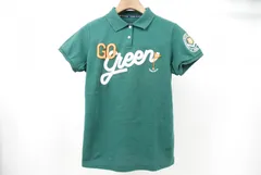中古 レディース パーリーゲイツ PEARLY GATES 半袖ポロシャツ 1(M) 緑 グリーン