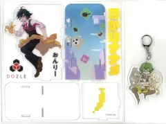 【中古】グッズセット おんりー(ドズル社) アクリルブックスタンド＆アクリルキーホルダーセット 「急がばナナメ」