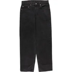 古着 90年代 リーバイス Levi's 550-0260 ブラックデニム テーパードデニムパンツ USA製 メンズw32相当 ヴィンテージ/evb032892