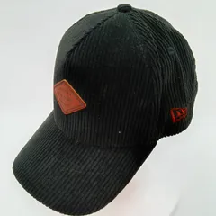 NEW ERA ニューエラ コーデュロイキャップ ストリート カジュアル 黒 ブラック メンズ レディース HBK4-11