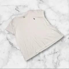 【ポロラルフローレン】（L）Tシャツ ポニー刺繍 クルーネック コットン 薄手