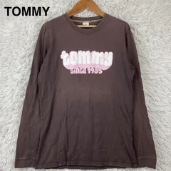 TOMMY  トミー　ロングTシャツ　L 長袖　ブラウン　茶色のサムネイル