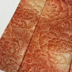 今後 洗える着物 大柄の花柄 化繊 着物 MK-3115