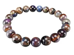 一点物貴重天然石3大ヒーリング石スギライト約9.5mm前後ブレスレット