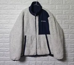 コロンビア ヘビー リバーシブル フリースジャケット 出品