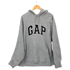 □□90s OLD GAP パーカー プルオーバーパーカー SIZE XL 古着  グレー