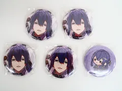 5個 DMMスクラッチ! にじさんじ 第四弾 長尾景 缶バッジ