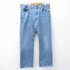 W37/古着 ジーンズ Levis リーバイス 505 メンズ ヒゲ 紺 デニム 25nov26