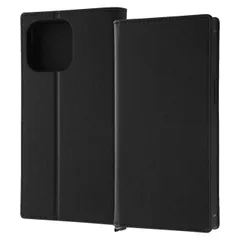 iPhone 14 Pro Max 手帳型 スマホ ケース カバー Durable ブラック ブラック 耐衝撃 カード 収納 ポケット ストラップホール 付 スタンド機能付き