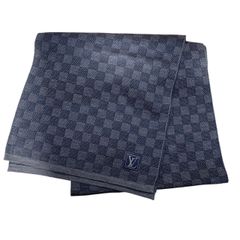 ♪3777 ルイ・ヴィトン マフラー M70929 LOUIS VUITTON ヴィトン LV